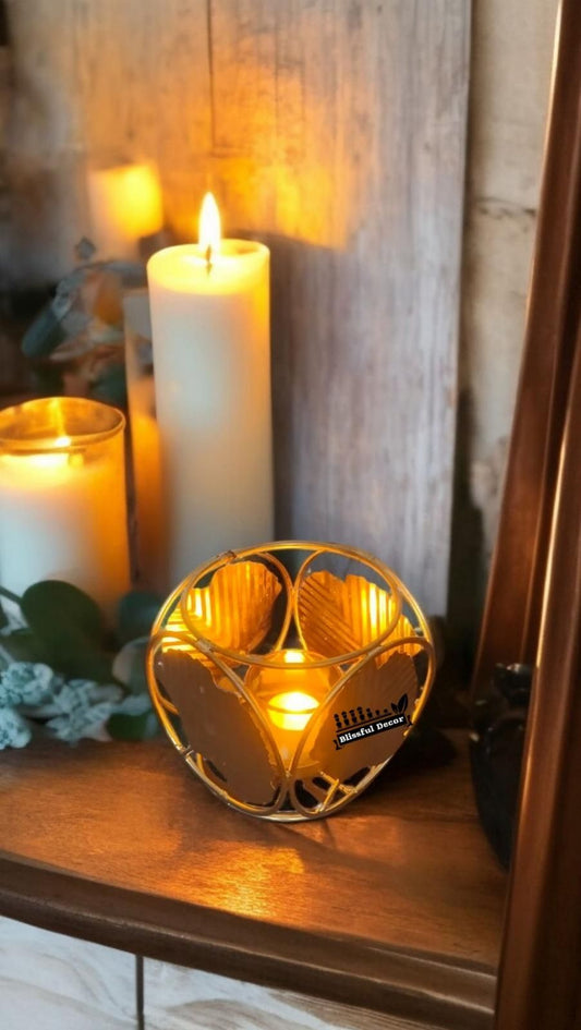 Leaf 4 Tea Light (Pack of 1)