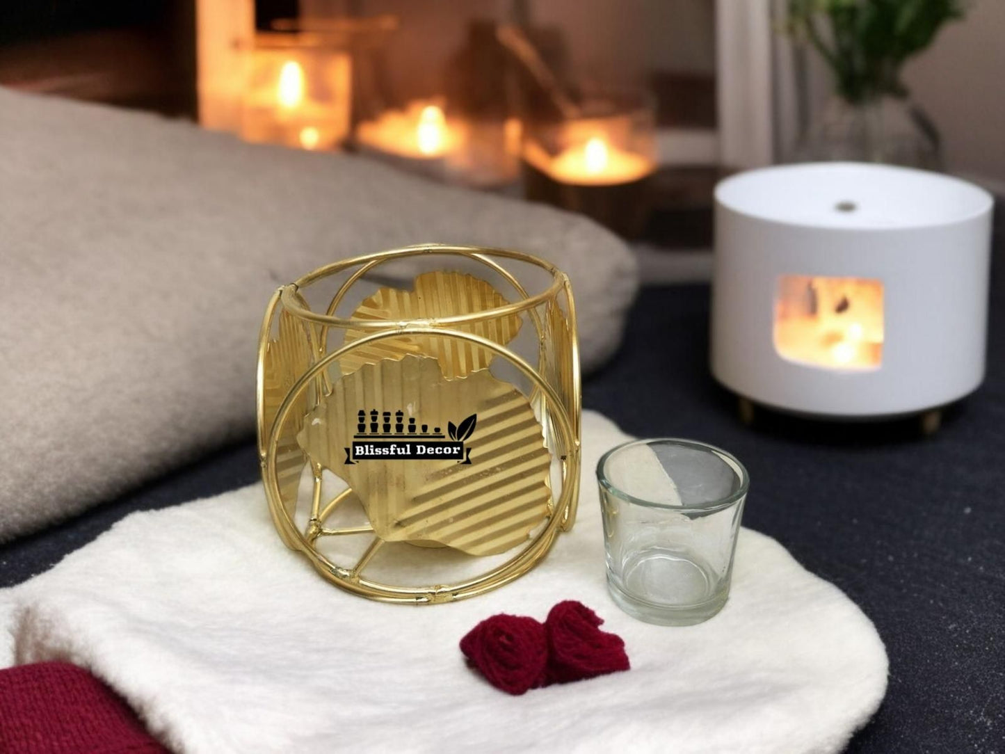 Leaf 4 Tea Light (Pack of 1)