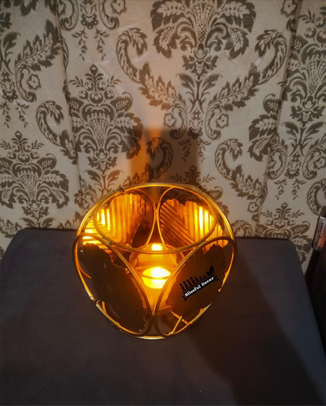 Leaf 4 Tea Light (Pack of 1)